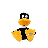 Jazwares Warner Bros. Discovery Looney Tunes, 8-Inch Daffy Duck Plush - Super-Soft and Huggable Plush Toy - Official Licensed Plush - for All Ages