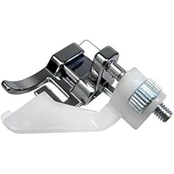 La Canilla ® - Prensatelas de Dobladillo Invisible Regulable, Puntada Ciega para Máquinas de Coser Alfa, Singer Elna, Juki, Brother, Lidl (Snap-On)