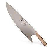 Avec la série THE KNIFE, le couteau de chef forgé a été réinventé. Grâce au manche court, le couteau de cuisine est automatiquement tenu plus en avant. La lame de 26 cm devient ainsi une extension du bras et garantit un coupage avec toute précision