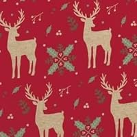 Eurowrap - X-28233-6C - Un Sac Cadeau Noël - Grand Format 37,3x11,8x27,5cm - Sapins - Qualité Supérieure, Résistant :210g - Idéal Pour : Jeux De Société, Puzzles, Coffrets