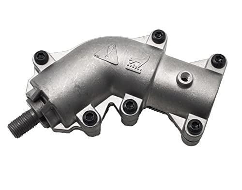 deawater 1pcs 753-08122 Gearbox Assembly Short for MTD String Trimmer(Metric Screw Thread Size:M10 * 1.0 RH)