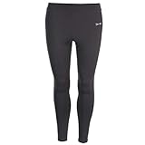 yoga legging usa Flatlocknaehte USA Pro Damen Leggings Sport Training Fitness Leggins Hose Breit Gummiband Charcoal 16 (XL)