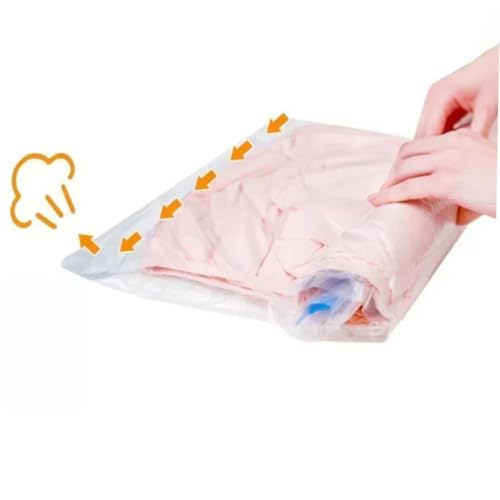 Bolsas de compresión al vacío para ropa solucionan falta de espacio 12u 4