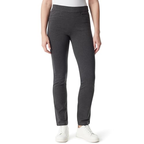 Image of Gloria Vanderbilt Women's Pull on Tummy Slimmer Trouser Pant Standard