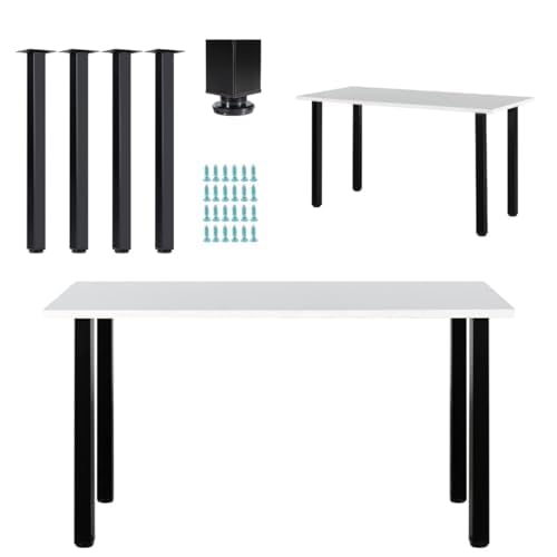 LCSDLHLSY Table Legs 40 inch, Adjustable Metal Legs,Home DIY Furniture Legs with Floor Protector,Set of 4(Black). by LCSDLHLSY - Image 9