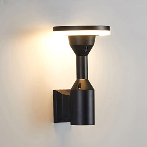 Applique murale extérieure IP65 étanche avec lampe LED 12W pour illuminer votre jardin