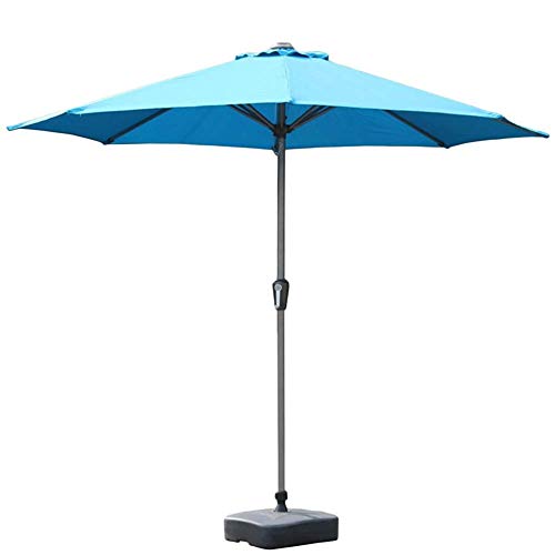 Sombrilla para terraza exterior de 270cm ideal para comidas familiares junto a la piscina