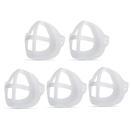3D Face Lipstick Protector, Washable Reusable Translucent Lipstick Guard Protector Holder Stand, Create More Breathing Space Makeup Saver