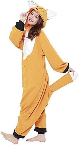 Fox Kigurumi (Adults XL), Orange