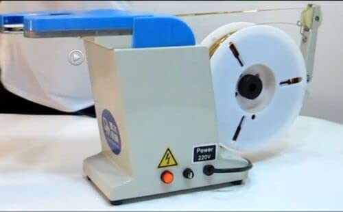 Twist Tie Machine Electric Semi Automatic Manul Bag Closure 40 Ties