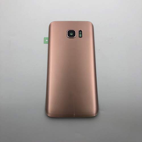 Lysee Mobile Phone Housings & Frames - 50Pcs/Lot Battery Back Cover Glass For Samsung Galaxy S7 Edge G935 G935F Sm-G935F G935P G935A Back Battery Cover Glass Housing - (Color: S7 Edge Black) #TOP4