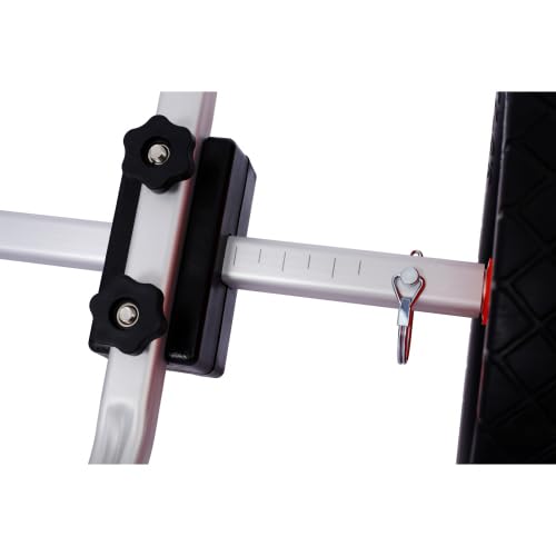 Heavy Duty Kayak Cart,Width Adjustable Canoe Cart with 12inch Flatfree Beach Wheels Boat Dolly Cart Transport Carrier, Adjustable Width Kayak Trolley with Airless Kayak Wheels