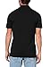 Lacoste Men's Regular Fit Colorblock Mini-Piqué Polo, Black/Lapland/Sinople, Large