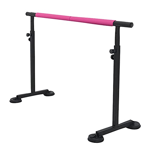 Barre de ballet portative avec grand poteau de base stable et hauteur ajustable