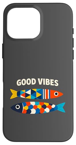 Good Vibes �J���t���t�B�b�V���v�����g �X�}�z�P�[�X iPhone 16 Pro Max �p