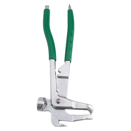 Radgewichtszange, Hammer aus legiertem Stahl, 245 mm, Reifenauswucht-Montagewerkzeug, Werkzeug zum Installieren und Entfernen von Radgewichten auf Autoreifen, Grün