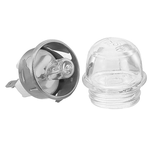 BESTOYARD 1 Set Oven Ceramic Lamp Holder G9 Oven Lamp Holder Oven Lamp Accessory 304 Stainless Steel Silver