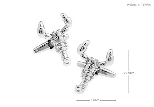 Mancornas KnBoB Hombre Escorpión Plata Únicas miniatura 5
