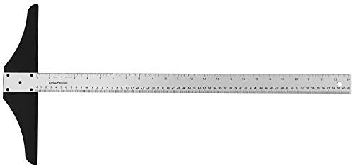 Ludwig Precision Standard Aluminum T-Square for Art Framing & Drafting, 24-inch