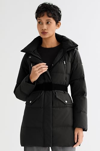Orolay Women's Puffer Winter Down Coat Thickened Waterproof Parka Jacket with Hood4