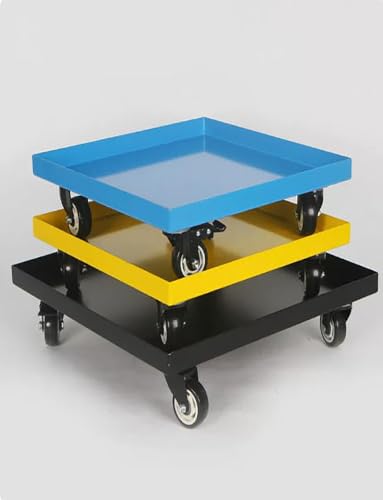 Plato rectangular grueso para macetas grandes de interior y exterior en plastico resistente 3