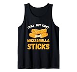 La mozzarella pega la vida es mejor con la comida de queso mozzarella Camiseta sin Mangas