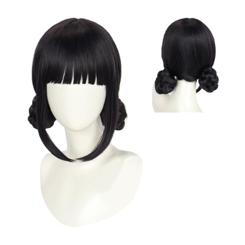Hunter Costume Mira Zoe Wig, Anime Mira Zoey Cosplay Wig, Purple Red Black Long Braid Anime Cosplay Long Braids For Halloween Outfits, Fans Costume Braids - Zoe Black