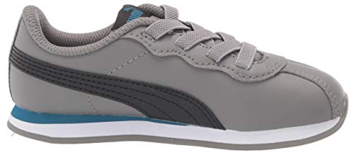 Image of PUMA unisex child Turin Sneaker, Ultra Gray-puma Black, 3 Little Kid US