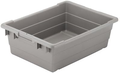 Cross-Stack Tub [Set of 6] Color: Gray