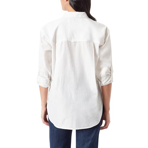 Image of Gloria Vanderbilt Women's Amanda Oversized Button Down Shirt with Roll-tab Sleeves