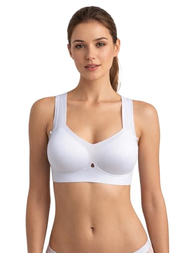 Image of Viola's Secret 6 Pack of Color Print T-Shirt Bras B Cup C Cup and D Cup