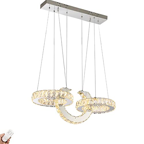 Table à LED en cristal et acier inoxydable pour salon chic et moderne YRYRYW