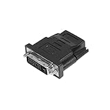 ekon Adaptador DVI-D HDMI, Hembra Macho de candado, para PC, lapotp, Monitor, TV, DVD