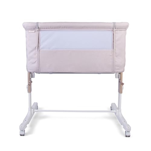 Red Kite Rockabye Rocking Crib/Co Sleeper - Oatmeal