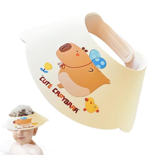 Visera de baño para niños, protección ajustable para lavar el cabello, impermeable, para baño de padres e hijos