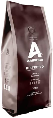 América Café Torrado Em Grãos Ristretto 1 Kg