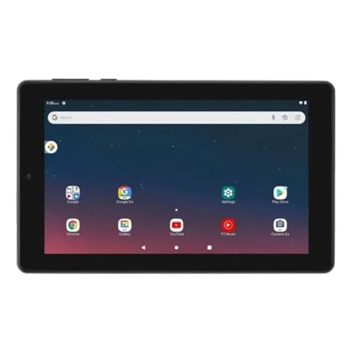 Image of onn. Surf Tablet Gen 3 (2022) - 7-Inch 1024x600 Touchscreen Android 12 Go, MTK Quad-Core Processor, 2GB RAM, 32GB eMMC Storage, Dual Cameras, Wi-Fi, Charcoal