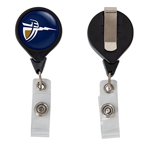 Desert Cactus California Baptist University Retractable Badge Holder Lancers CBU ID Reel with Ticket Clip for Lanyard, Work, School & Office Access