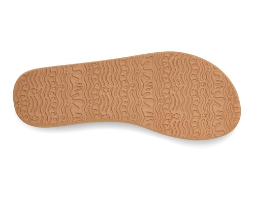 Image of Sanuk Yoga Joy Womens Flip Flops | Yoga Mat Footbed | Sandals for Women | Womens Yoga Sandals | Women's Beach Sandals