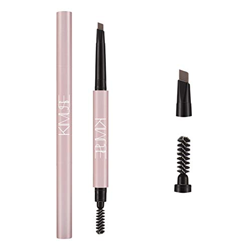 Lusucat Eyebrow Definer Pencil & Long-Wear Skinny Brow Pencil - #2 LIGHT CURRY - Soft Textured Natural Daily Look Eyebrow Makeup