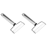 ISTOVO 2X Coupe-Fromage Réglable, Coupe-Fromage, Tranches de Fromage pour Fromage Mozzarella, Fromage Américain, Fromage Suisse, Cheddar