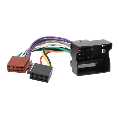 Gurtt Adaptateur de faisceau de câbles ISO pour autoradio, compatible avec Citroën Peugeot C3 à partir de 2005