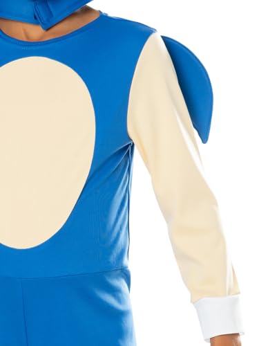 Rubie's Official Sonic The Hedgehog Child Classic Costume, Kids Fancy Dress