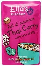 Ellas Kitchen Organic Stage 3 Thai Curry 190g x 7