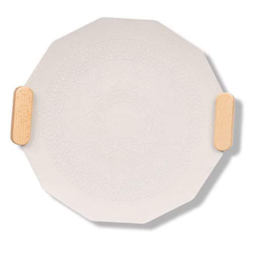 Wakauto Nonstick Bbq Grill Pan Portable Baking Tray Grill Vegetable Tray Alternative Perfect for Camping and Barbecue Parties