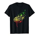 Reggae Dandelion Rastafari Reggae-Musik Rasta Reggae T-Shirt