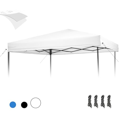 10×10 Canopy Replacement Top, Pop Up Canopy Replacement Cover for Straight Leg Frame Tent,...