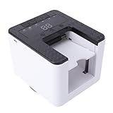 Múltiples funciones: esta máquina de repartidor admite una rotación de 360 ​​grados para repartir cartas, ya sea en el sentido de las agujas del reloj o en el sentido contrario a las agujas del reloj, barajado electrónico y permite que jueguen de 1 a 8 jugadores simultáneamente.