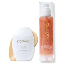 Kopari Bright as Day Sheer Mineral Sunscreen SPF 50 & Rose Gold Sunglaze Sheer Body Mist Sunscreen SPF 42