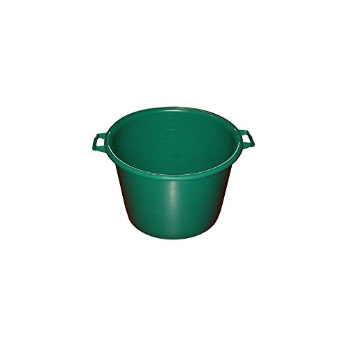 ALUMINIUM ET PLASTIQ Seau Rond 55 L - D: 55 cm - H 36 cm - Vert